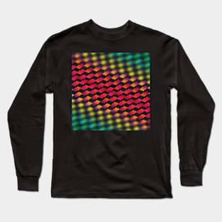 Spectrum squares - blurred Long Sleeve T-Shirt